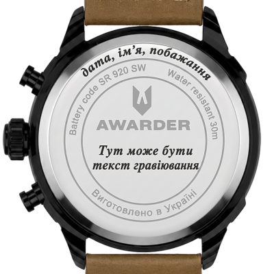 Гравіювання на задній кришці