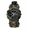 Awarder 005 Трезубец серебро Camo Green Паракордовый ремешок Camo Green