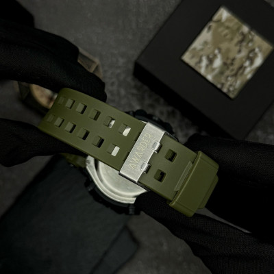 Awarder 004 Трезубец срібло  Army Green-Black