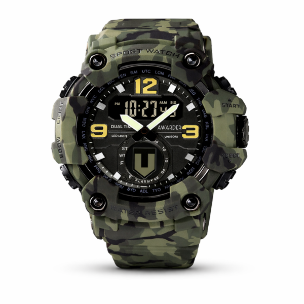Мужские часы Awarder 004 ТРО Camo Green фото 1