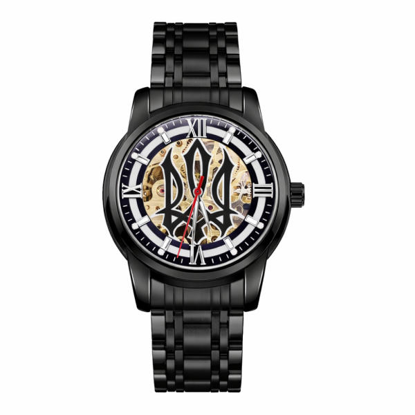 Класичний чоловічий годинник Awarder 025 Sharp All Black фото 1