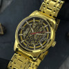 Класичний чоловічий годинник Awarder 025 Sharp Gold-Black фото 4