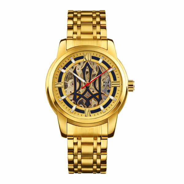 Класичний чоловічий годинник Awarder 025 Sharp Gold-Gold фото 1