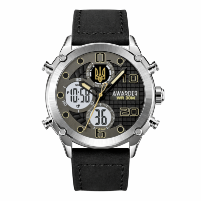 Awarder 017BKWT Тризуб золото Silver-White