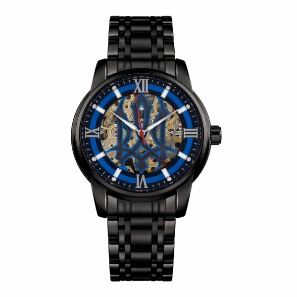 Класичний чоловічий годинник Awarder 025 Sharp Black-Blue фото 1