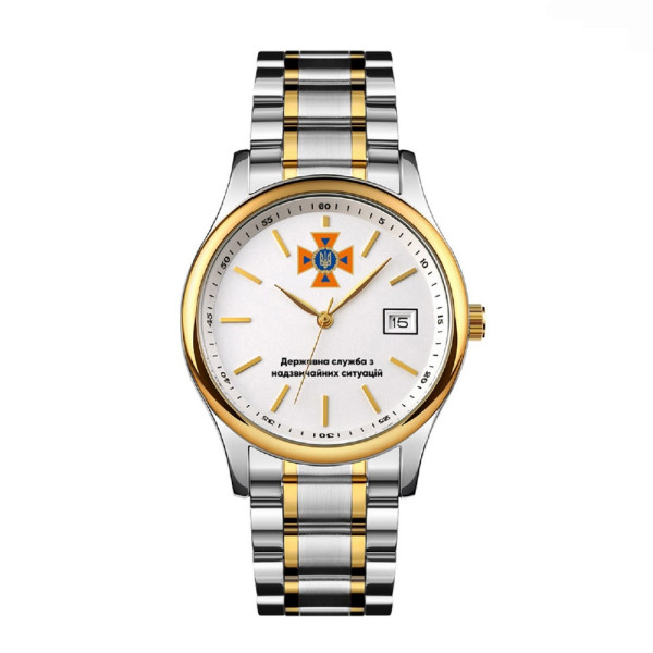 Класичний годинник Awarder 023 ДСНС Золото, японський механізм фото 1