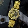 Классические мужские часы Awarder 024GD Трезубец золото Gold фото 5