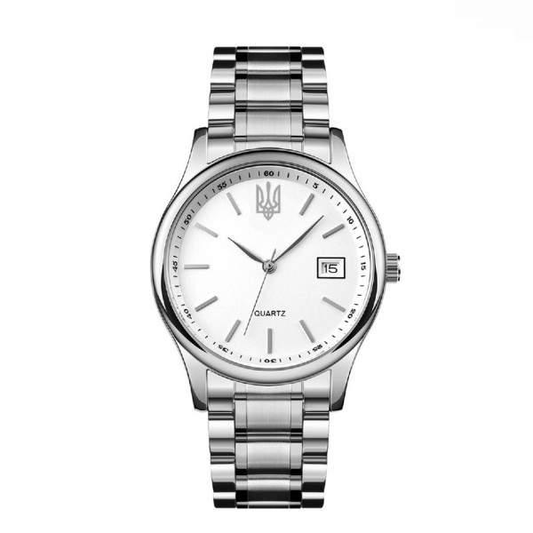 Класичний годинник Awarder 023 Тризуб Срібло, японський механізм фото 1