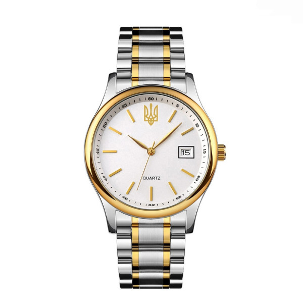 Класичний годинник Awarder 023 Тризуб Золото, японський механізм фото 1