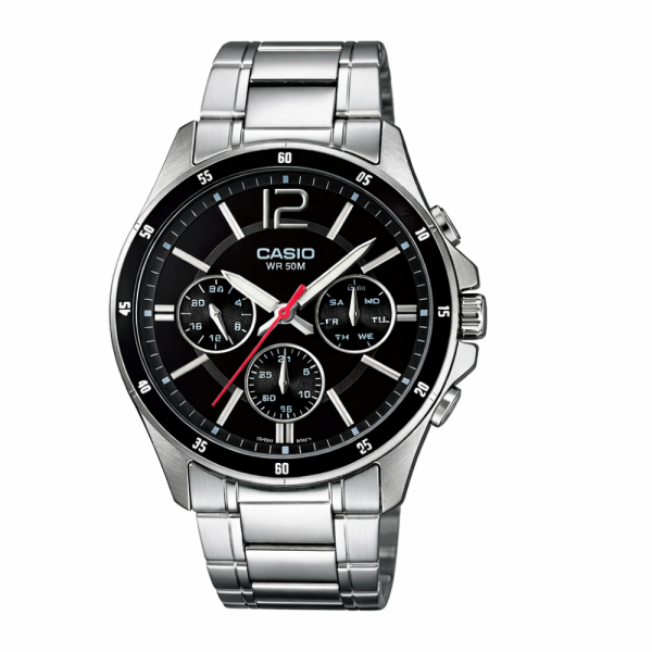 Чоловічий годинник Casio MTP-1374D-1AVDF фото 1