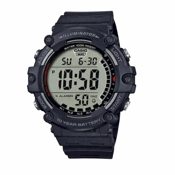 Чоловічий годинник Casio AE-1500WH-1A фото 1