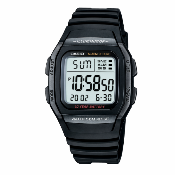 Мужские часы Casio W-96H-1B фото 1
