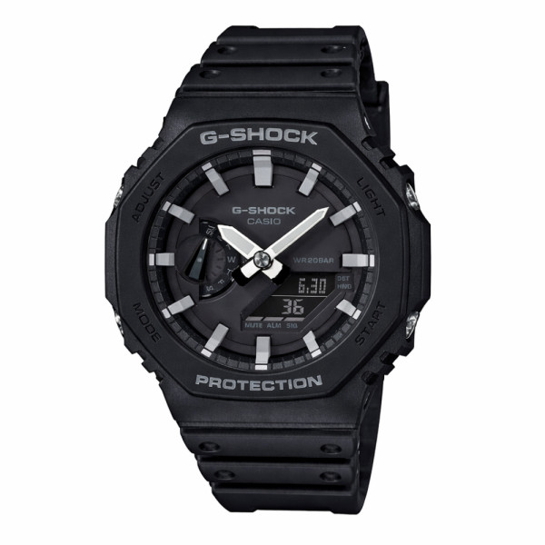 Чоловічий годинник Casio GA-2100-1A фото 1