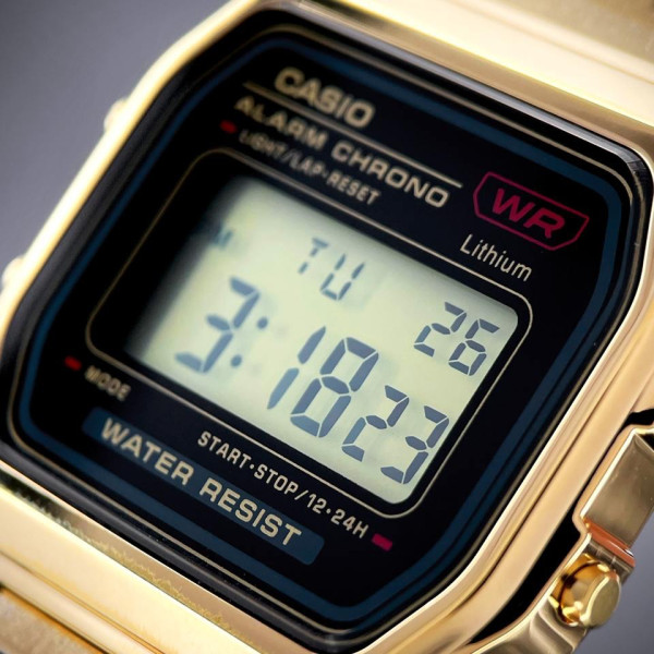Чоловічий годинник Casio A159WGEA-1D фото 8