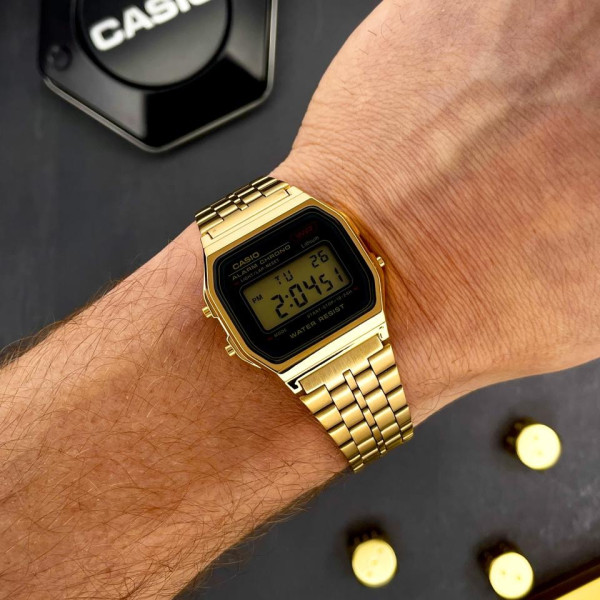 Чоловічий годинник Casio A159WGEA-1D фото 4