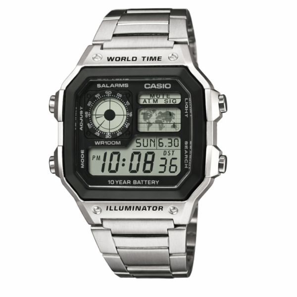 Мужские часы Casio AE-1200WHD-1A фото 1