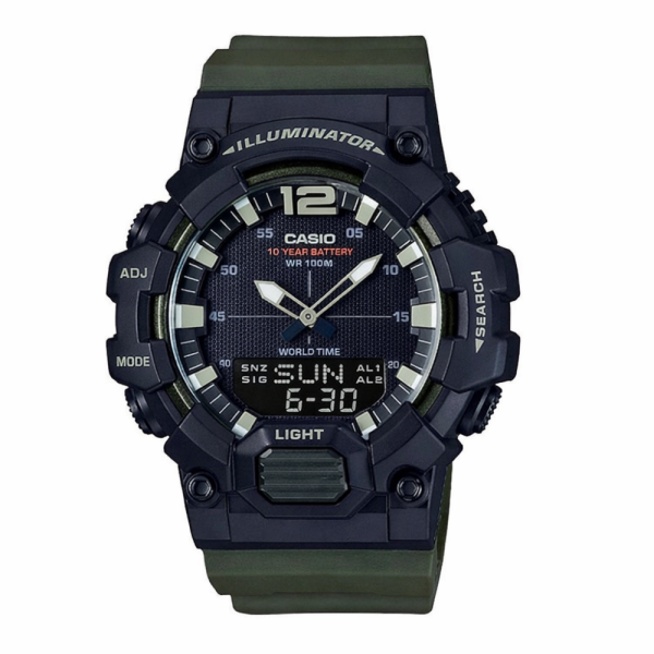 Чоловічий годинник Casio HDC-700-3A фото 1