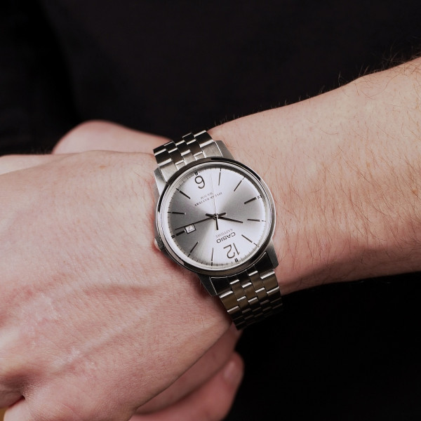 Мужские часы Casio MTS-110D-7A фото 3