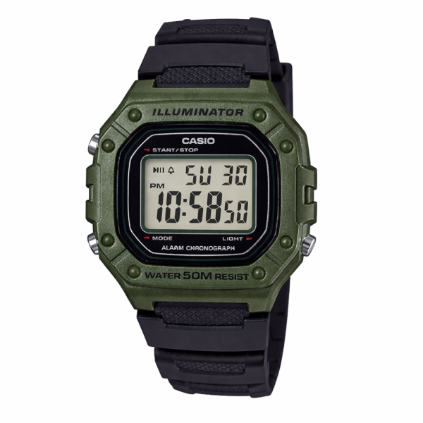 Мужские часы Casio W-218H-3A фото 1