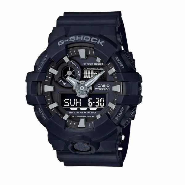 Мужские часы G-SHOCK Casio GA-700-1B фото 1