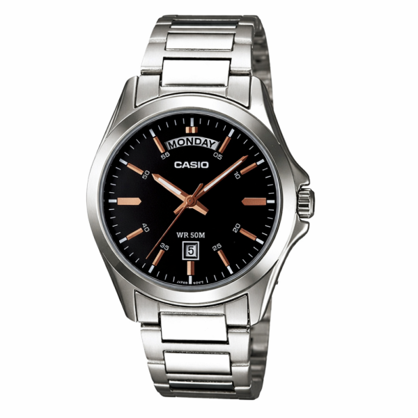 Чоловічий годинник Casio MTP-1370D-1A2 фото 1