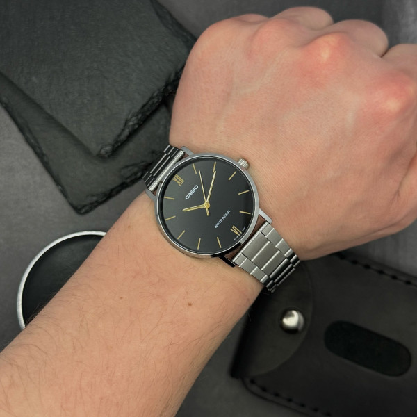 Чоловічий годинник Casio MTP-VT01D-1B фото 3