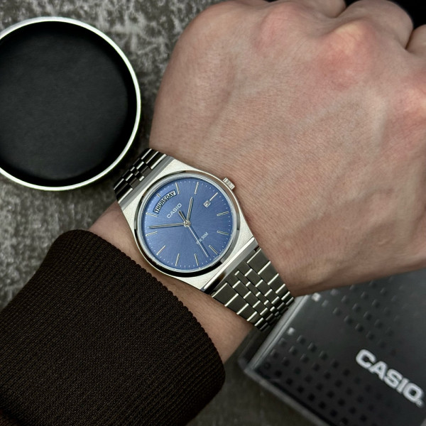 Чоловічий годинник Casio MTP-B146D-2A фото 3