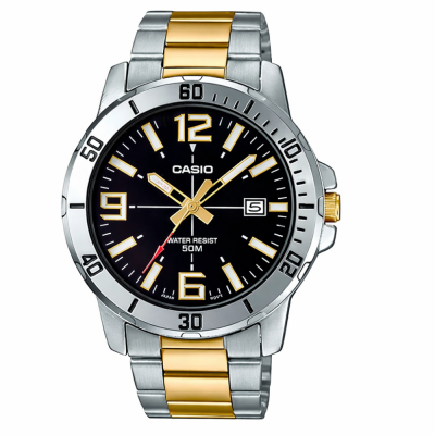 Чоловічий годинник Casio MTP-VD01SG-1B