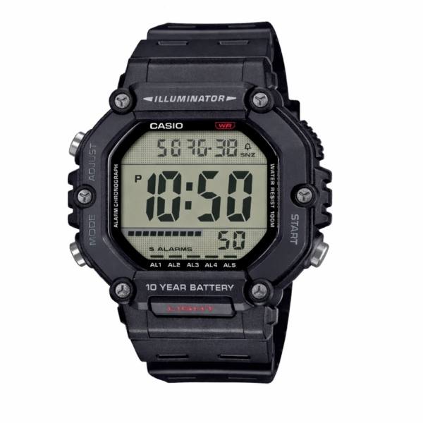 Чоловічий годинник  Casio AE-1600H-1A фото 1