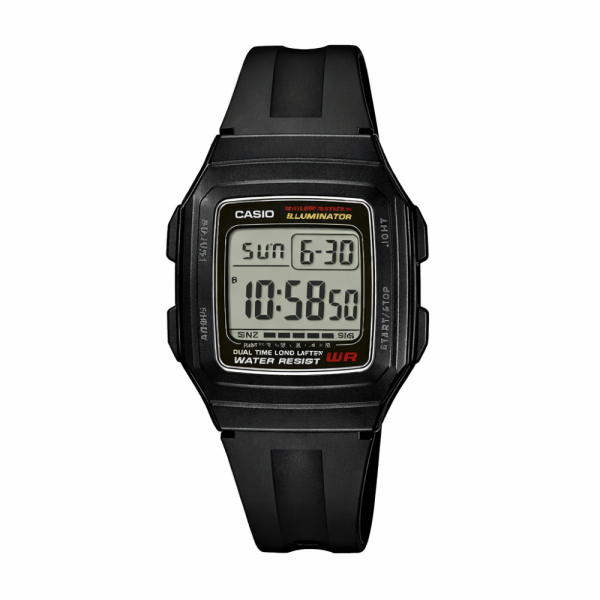 Чоловічий годинник Casio F-201WA-1A фото 1