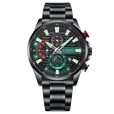 Curren 8415 Black-Green