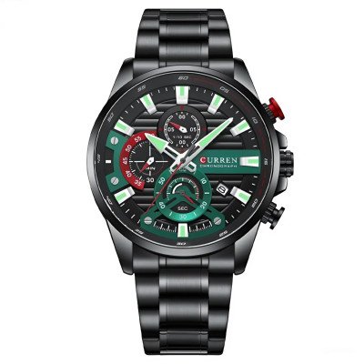 Curren 8415 Black-Green