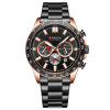 Мужские часы Curren 8418 Black-Gold фото 2