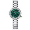 Жіночі годинники Curren 9089 Silver-Green фото 2