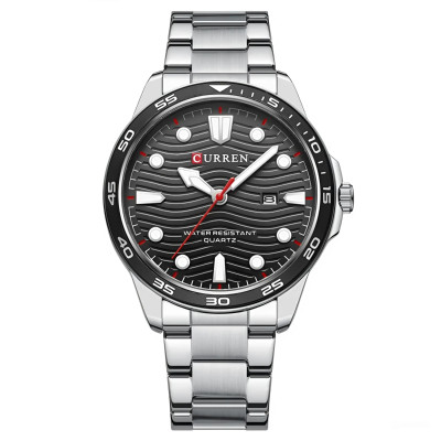 Curren 8426 Silver-Black