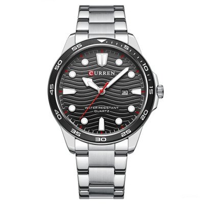 Curren 8426 Silver-Black