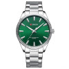 Мужские часы Curren 8425 Silver-Green фото 2