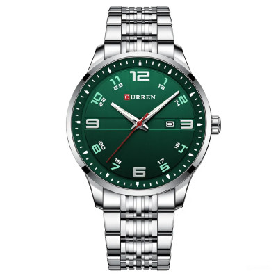Curren 8411 Silver-Green