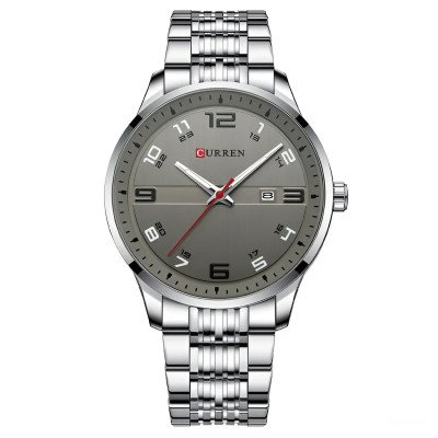 Curren 8411 Silver-Grey