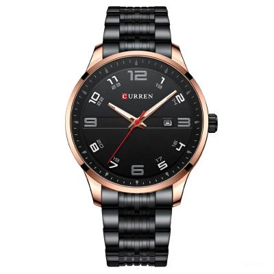 Curren 8411 Black-Gold