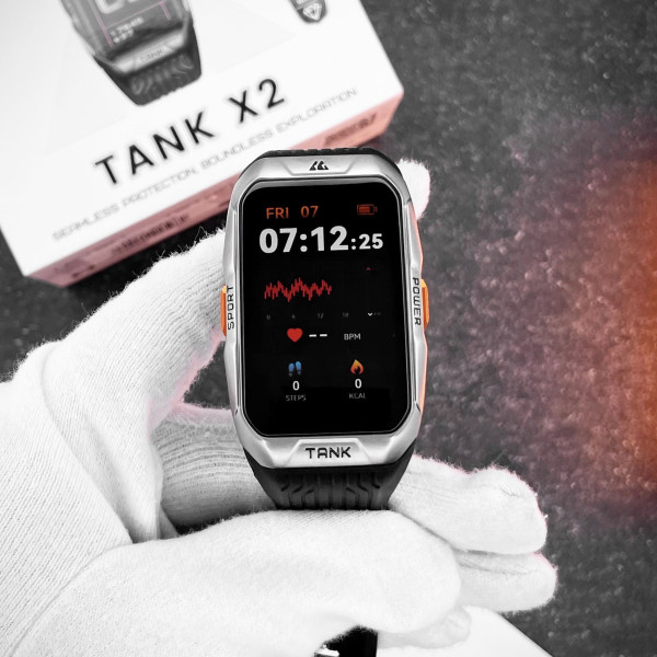 Спортивные Умные Часы Kospet TANK X2 Silver + Спортивные Режимы, Водозащита, Звонки фото 7