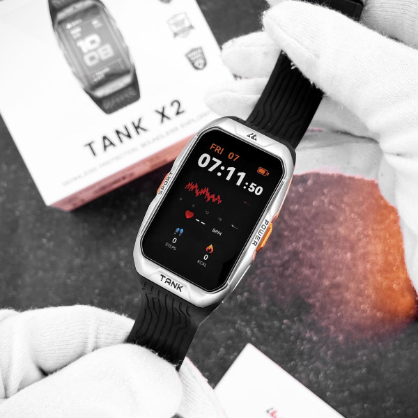 Спортивные Умные Часы Kospet TANK X2 Silver + Спортивные Режимы, Водозащита, Звонки фото 9