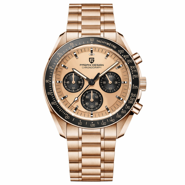 Чоловічий годинник Pagani Design PD-1701 Rose Gold фото 1