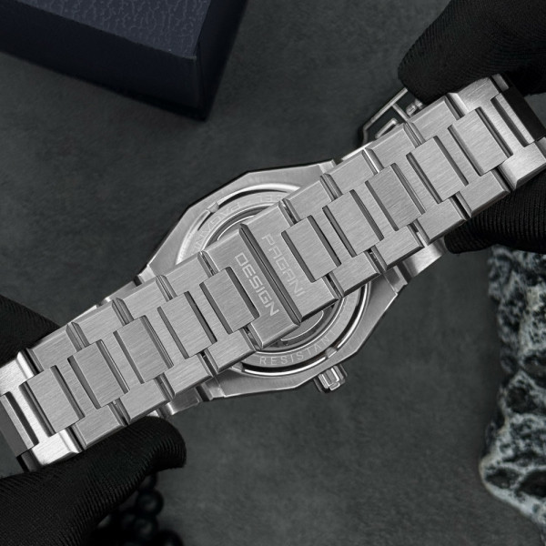 Чоловічий годинник Pagani Design PD-1673 Silver-Black фото 11