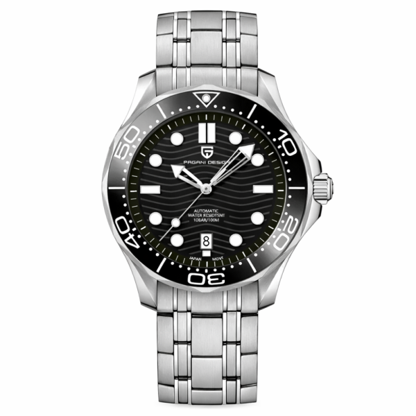 Pagani Design PD-1685 Silver-Black Steel фото 1