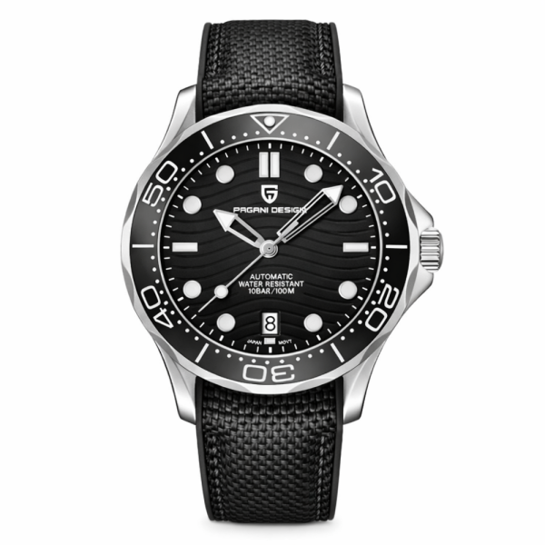 Чоловічий годинник Pagani Design PD-1685 Silver-Black фото 1