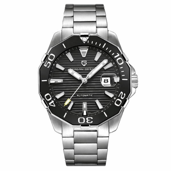 Мужские часы Pagani Design PD-1617 Silver-Black фото 1