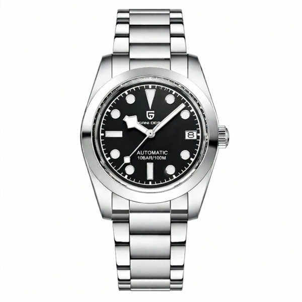 Чоловічий годинник Pagani Design PD-1716 Silver-Black фото 1