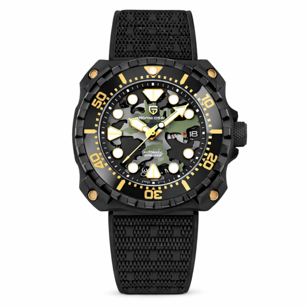 Мужские часы Pagani Design YN009 Black-Camo фото 1