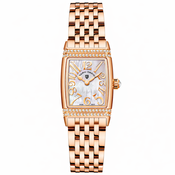 Жіночий годинник Pagani Design PD-1737 Rose Gold-White фото 1